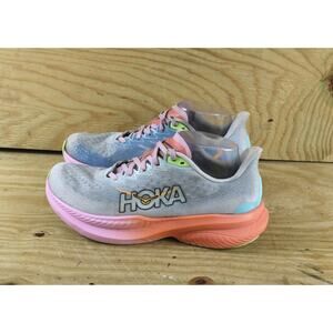 Hoka One One Womens 8.5B Mach 6 Multi F27224C Sneakers Athletic View Photos
